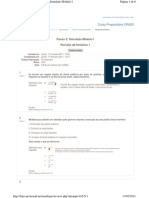 Simulado Cpa 20 - Módulo I