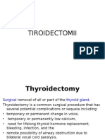 TIROIDECTOMII