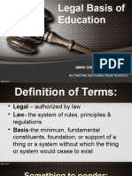 Legal Basis