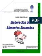 Elaboración de Alimentos Ahumados