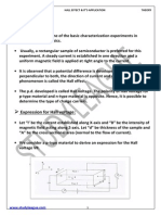 6.hall Effect & It's Application