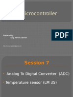 AVR Microcontroller: Prepared By: Eng. Ashraf Darwish