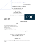 Ames v. JPMorgan Chase Bank, N.A., - Fed. Appx. - (11th Cir. 2015)