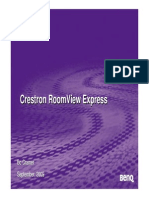 Crestron RoomView Express y BENQ