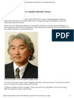 MyStarjob - DR Michio Kaku