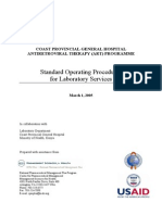 SOPs For Laboratory-1 PDF