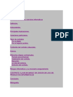 Clasificacion de Los Contratos Informaticos