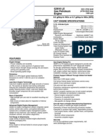 CAT Engine Specifications: G3616 LE Gas Petroleum Engine