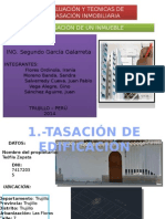  Tasación de Edificación-EJEMPLO