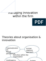 Managing Innovation Within Firm Chap-2