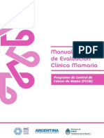 Manual Operativo de Evaluacion Clinica Mamaria