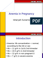 Anemia in Pregnancy