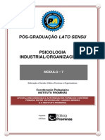 Psicologia Industrial Organizacional