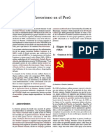 Terrorismo en El Perú