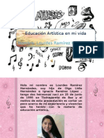 Autobiografía "Educación Artística en Mi Vida"