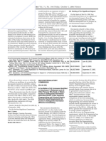 Notice: Environmental Statements Availability, Etc.: Safeguards Information Access Fingerprinting and Criminal History Records Check Requirements