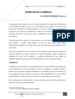 Articulo Distribucion Testamentaria