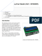 Arduino LCD KeyPad Shield