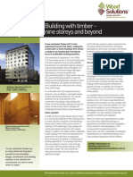 Cross Laminated Timber Fact Sheet