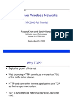 TCP Over Wireless