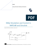 DAQ, Simulation and Control in MATLAB and Simulink