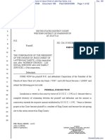 R.K. v. Corporation of The President of The Church of Jesus Christ of Latter-Day Saints, Et Al - Document No. 189