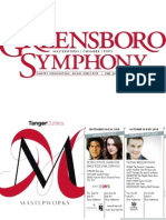 Greensboro Symphony 2015-16 Brochure