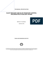 Techinical Specification - Blast Resistance Wall