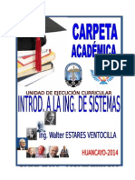 Modelo Carpeta Academica - Ingenieria de Sistemas