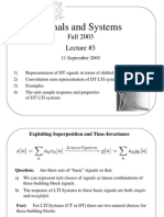 Signal and System Lecture A