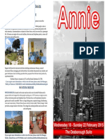 Annie Programme Final - For Print