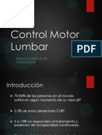 Control Motor Lumbar