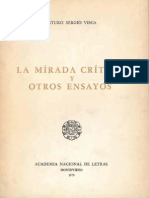 Visca, Arturo Sergio - La Mirada Crítica y Otros Ensayos