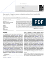 The Rhetoric of Adaptive Reuse or Reality of Demolition: Views From The Field Peter A. Bullen, Peter E.D. Love