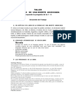 Cronicas de Una Muerte Anunciada