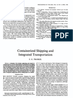 Containerized Shipping and