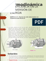 Eficiencia de La Conversion de Energia