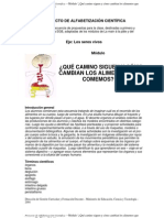 Proyecto de Alfabetización Científica - Módulo "¿Qué