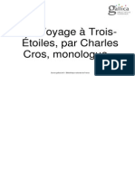 Le Voyage À Trois-Étoiles, Par Charles Cros