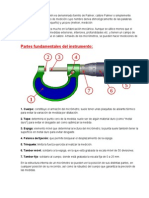 Informe de Micrometro