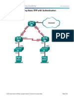 3.4.1.5 Lab - Troubleshooting Basic PPP With Authentication - PDF-DT