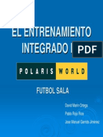 El Entrenamiento Integrado en Futbol Sala