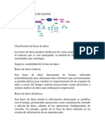 Tipos de Bases de Datos PDF