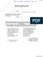 Amgen Inc. v. F. Hoffmann-LaRoche LTD Et Al - Document No. 932