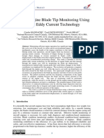 Aircraft Engine Blade Tip Monitoring