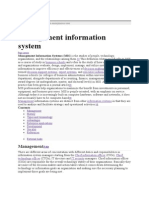 Management Information System