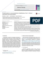 Proprioception in Musculoskeletal Rehabilitation. Part 2: Clinical Assessment and Intervention