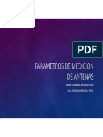 Parametros de Medicion de Antenas