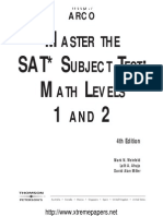 Master The SAT Subject Test-Math Level 1 and 2 PDF