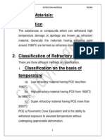 Refractories T1 Theory